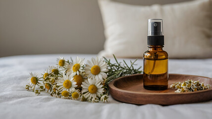 Fototapeta premium spa still life with essential oil