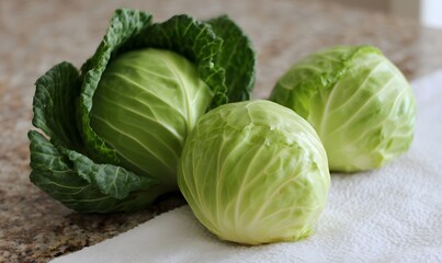 Fototapeta premium A delicious, irresistible picture of Cabbage and potatoes, Generative AI