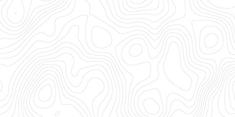 Abstract lines background. Contour maps. Topo contour map on white background. Abstract background with waves Geographic mountain relief.