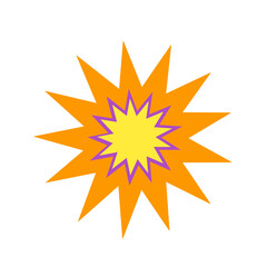 explosion effect emoticon