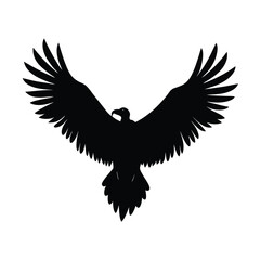 Obraz premium Flying Vulture Wings Vector Art