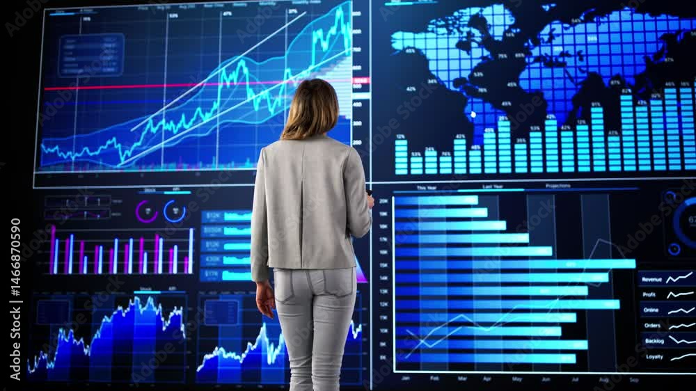 Poster Big Data Artificial Intelligence Dashboard