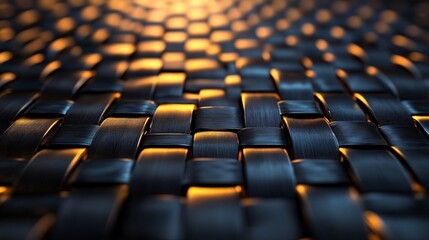 Obraz premium hi-tech optical weave minimal background