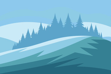 early morning frost on a windswept hilltop overloo