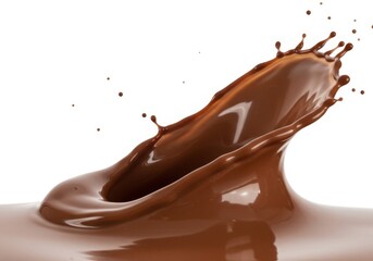 Delicious dessert cocoa splash photography for sweet treat lovers