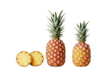 Pineapple harvesting event tropical farm food photography natural setting close-up viewpoint fresh produce concept for seo impact Png, Transparent background.