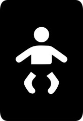 Baby Changing Station Sign

