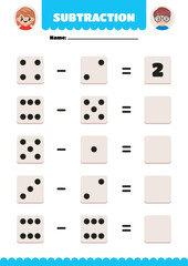 Educational Worksheet For Kindergarten Students