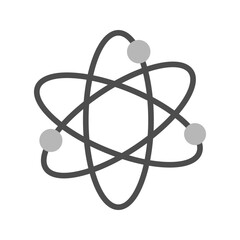 Atom icon vector image. Suitable for mobile apps, web apps and print media.