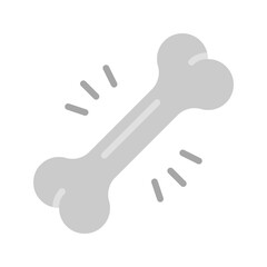 Bone icon vector image. Suitable for mobile apps, web apps and print media.