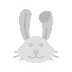 Bunny icon vector image. Suitable for mobile apps, web apps and print media.
