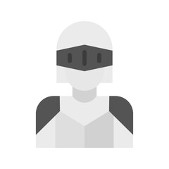 Character icon vector image. Suitable for mobile apps, web apps and print media.