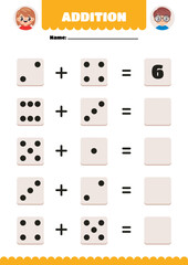Educational Worksheet For Kindergarten Students
