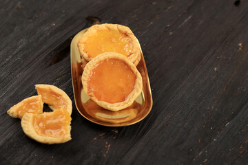 Pie Susu Bali, Mini Milk Custard Tart Pie Popular in Bali