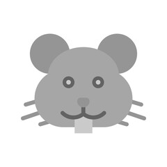 Hamster icon vector image. Suitable for mobile apps, web apps and print media.
