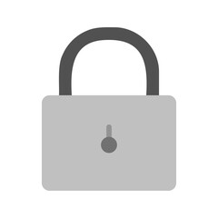 Lock icon vector image. Suitable for mobile apps, web apps and print media.
