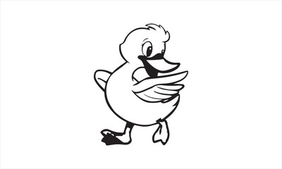 duck vector illustration