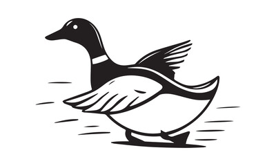 duck vector illustration