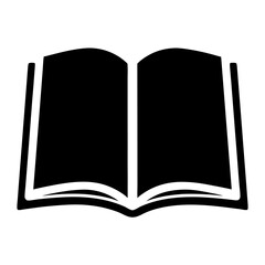 Open book illustration representing knowledge, education, and learning resources for readers