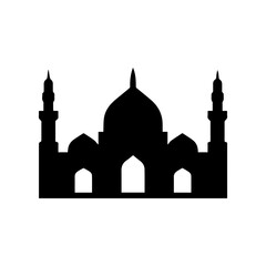 Beautiful Masjid Icon for Islamic Designs