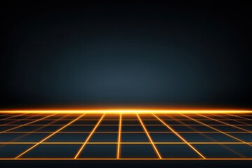 Futuristic grid floor.  Abstract