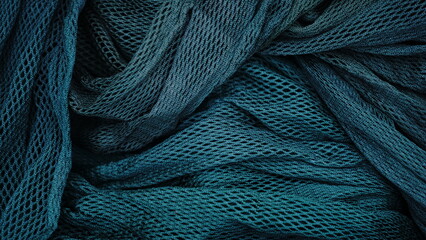 green net fabric as an abstract background
