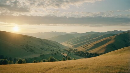 Fototapeta premium panorama of the mountains
