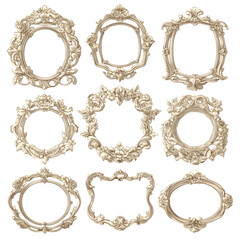 Different vintage frames set vector --v 6.1 --s 750 --raw