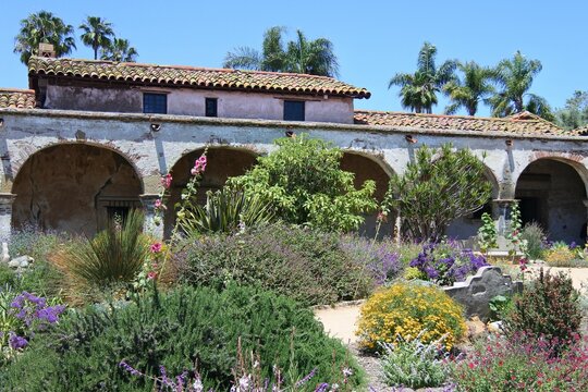 Im Garten der Mission San Juan Capistrano