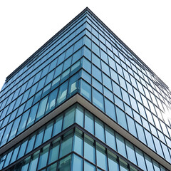 modern glass building