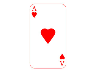 トランプA　ハート