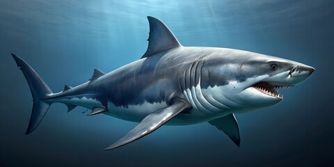 Obraz premium shark in the sea
