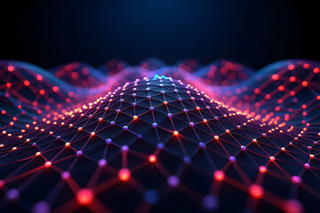 dna helix on black background