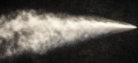 Spraying a fine mist