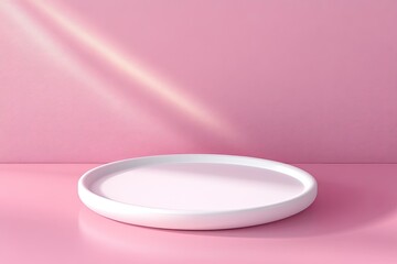 Simple, Modern, Pink Display