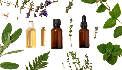 EarthToned Wellness Herbal Mockup Collection
