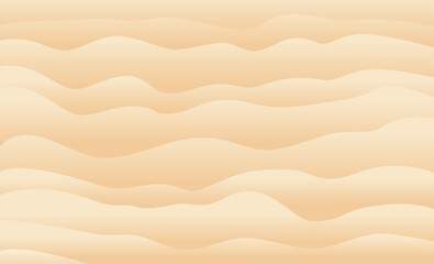 Vector illustration with beach, ocean, river, sea or desert sand for design, abstract background, tropical desert background.