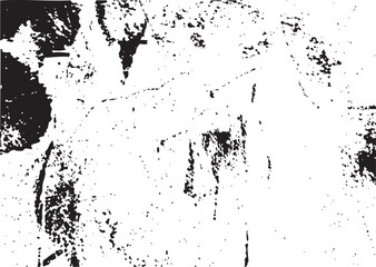 Obraz premium A grayscale portrait of a woman’s face with textured distressed markings.