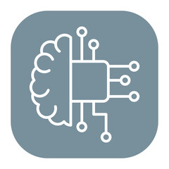 Obraz premium Algorithm Icon