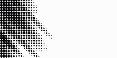 Fototapeta premium Abstract Halftone noise stipple pointillism background. Grain gradient texture background with dots. Dots. Vector.