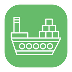 Cargo Barge Icon