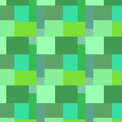 green mosaic tiles