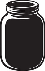 Jar Icon Silhouettes | Flat Kitchen Container Vector Art