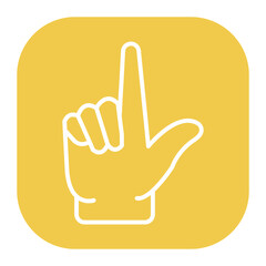 Foam Hand Icon
