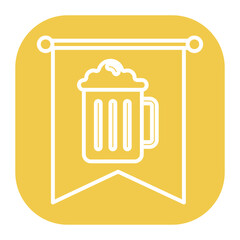 Oktoberfest Banner Icon
