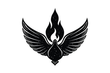 vector illustration of a fire