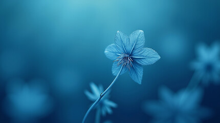 Microphotography of Minimalist Blue Mesh Pattern – Close-Up Texture and Geometry
