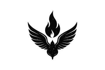 vector illustration of a fire