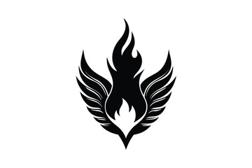 fire tattoo vector