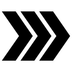 Arrow black icon. Arrow shape element icon. Target arrow vector illustration. Black arrow pointing right. Cursor. Modern simple arrow. 